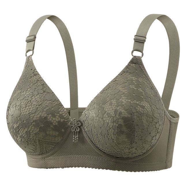 Sexy Lace Wireless Bra, Comfortable, Supportive, Breathable, Anti-Sagging, Plus Size Bra, Wholesale from Manufacturer, Thin Style for Beautiful Breasts