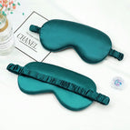 Faux silk tie-up, dark green