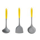 Three-piece set (grey-yellow)