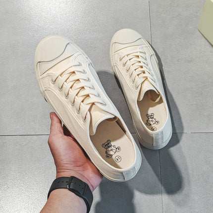 Spring and Autumn New Casual Casual Canvas Shoes for Men and Women, Easiest for Match Sneakers, Trbottomy Soft Sole Lightweight Cloth Shoes - Clear