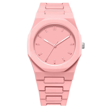 Arabic Numerals Hot Quartz Watch Casual Simple High Sense Neutral Waterproof Watch Southeast Asia Europe and America Flow