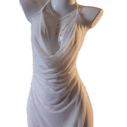 Sexy Underwear Sexy Perspective Mesh Pajamas Pure Bellyband Uniform Temptation 2025 New Bed Shame Nightdress