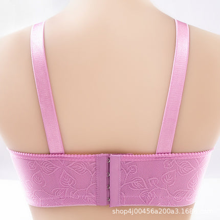 Factory Cross-border Exclusive for plus size Women Thin Bra without Steel Rings Comfortable Gather Breathable Bra Underwear Bra