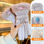 Skin-feeling bear [purple] / One size fits all