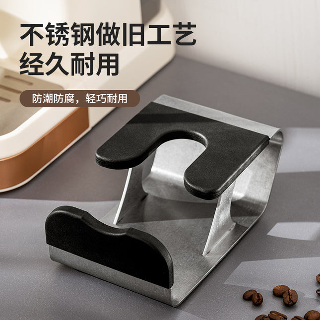 Coffee powder holder anti-skid filler pressure holder pressure powder coffee pad pressure pad handle pad pressure powder support frame