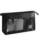 Black cosmetic bag