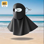 [full face drinkable water mask] black