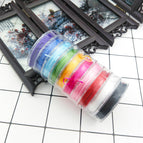 10 m a small roll / Mixed color 10 rolls a bundle