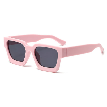 2026 Export Hot-Selling Square Sunglasses with Black Frame, Sun Protection, Uv Protection, Universal, Stylish and Fashionable Sunglasses
