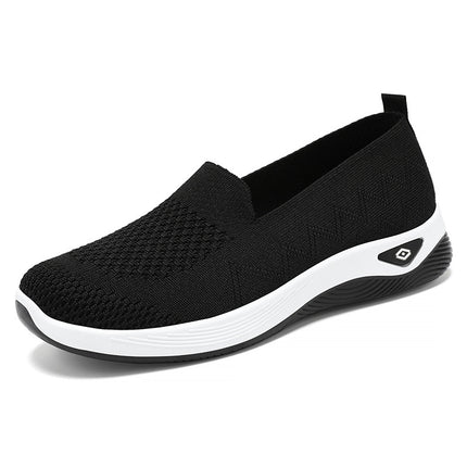 Women's Summer New Casual Slip-On Shoes, Cross-Border Dropshipping, Soft-Soled Breathable Fashion Mom Shoes, Old Beijing Cloth Shoes