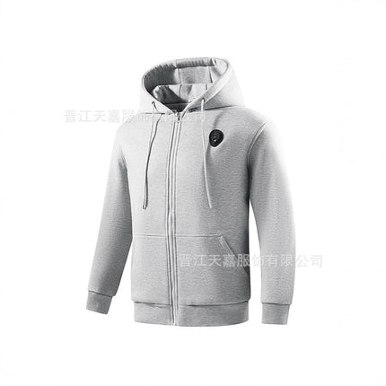 Heating Sweatshirt, Warm Electric Heating Sweatshirt, Couple's Heating Suit, Sports Cold-Proof Constant Temperature Smart Heating Hooded Jacket