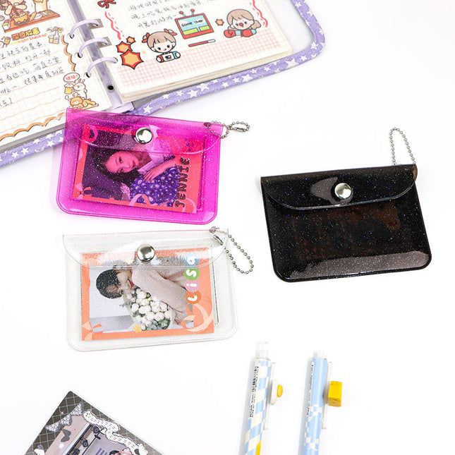 Coin Purse Women's Small Purse Mini Cute South Korea Key Storage Bag Student Coin Bag with Coin Card Bag