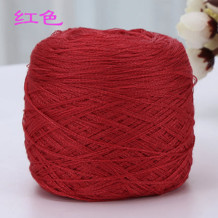 Silk Joy Wholesale Spring and Summer Mulberry Silk Tencel Yarn DIY Hand Knitting Yarn Ball Ice Silk Yarn Fine Yarn Worsted