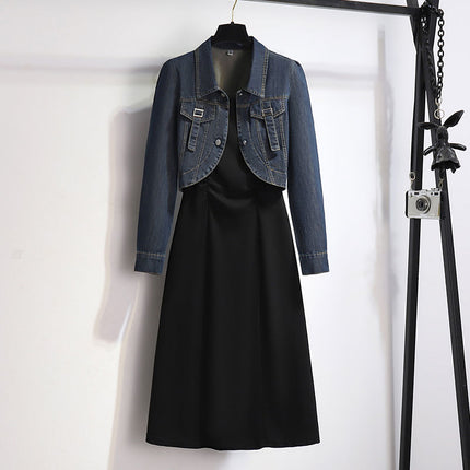 Denim Jacket & Dress Set / Ensemble Jean Robe