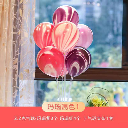 Table floating balloon decoration suit desktop decoration business Super activity birthday party banquet decoration engagement gift balloon