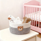 25*18*13 / Black and white flower rope c