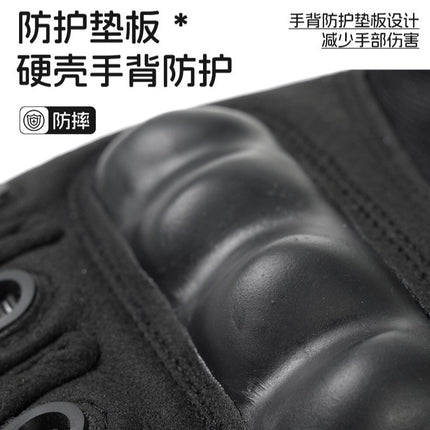 Customized Half-Finger Sports Gloves for Men, Outdoor Cycling Training Protective Wear-Resistant Fitness Touch Screen Tactical Gloves Wholesale