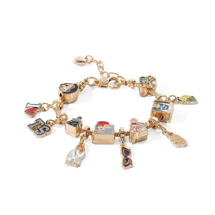 Cross-border Amazon New Products List European and American Creative 1989 Beaded Bracelet TS Panjia Beaded diy Bracelet Jewelry