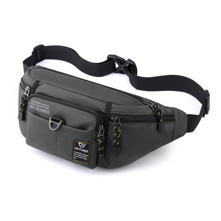 Wholesale New Fashion Chest Bag Outdoor Sports Waist Bag Mobile Phone Bag Men's Casual Crossbody Bag Cashier Bag Simple Backpack