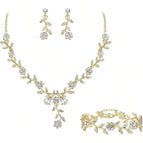 Golden three-piece set