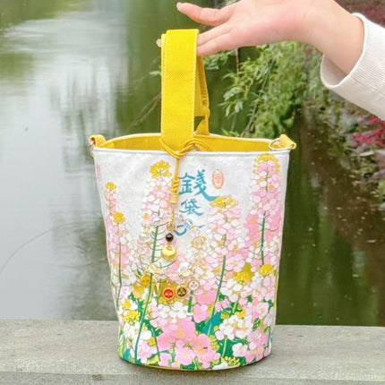 Dongmei Flower Series Spring Rich Flower One Pack Four Back Original Literary Flower 2025 New Bag 1088