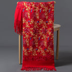 Embroidered garden spring-Red / 200cm