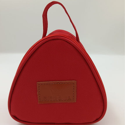 Triangular Lunch Box Handbag Polyester Rice Ball Insulated Lunch Box Bag Thickened Aluminum Foil Office Worker Lunch Bag Student Lunch Bag