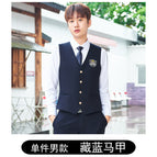 3103 men's navy blue vest / S