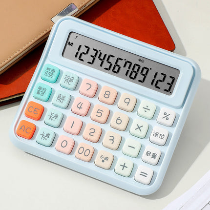 Voice Calculator High Color Value Gradient Portable Computer 12-Bit Large Screen for Office Examination