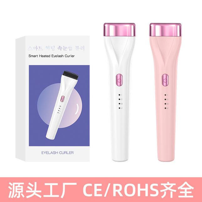 Hot-Selling 5D Electric Eyelash Curler, Electric Eyelash Curler, Eyelash Curler with Three Temperature Settings, Rechargeable and Anti-Scalding