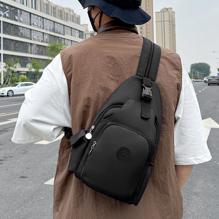 Chest Bag Backpack Single Shoulder Crossbody Bag Three-purpose Bag Multi-purpose Bag Oxford Cloth Multi-layer Casual Lightweight Men's Bag Women's Bag