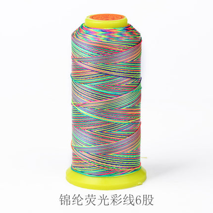 Nylon strand 3/6/9/12/15 strand hand woven bracelet diy necklace jewelry beaded accessories material