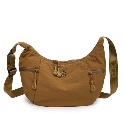 Cross-Border 2025 New Versatile Croissant Bag Crossbody Bag Large Capacity Bag Single Shoulder Armpit Bag Trendy