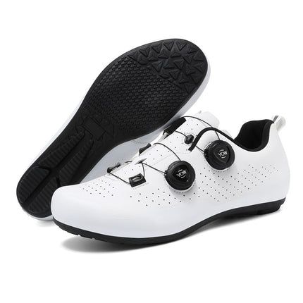 Cross-border foreign trade bicycle shoes cycling shoes men and women road bike lock shoes mountain bike booster shoes hard bottom wholesale