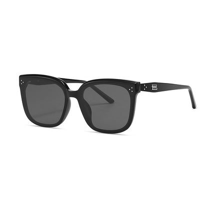 Dear Sunglasses 9097 Ou Ming New Women's Nylon High-End Fashion Large Frame Driving Men's Anti-Uv Sunglasses
