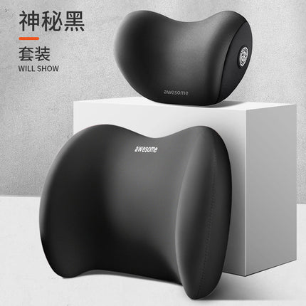 Car Headrest, Neck Pillow for Car, In-Car Seat Driving Pillow, Headrest Latex Cervical Spine Memory Foam