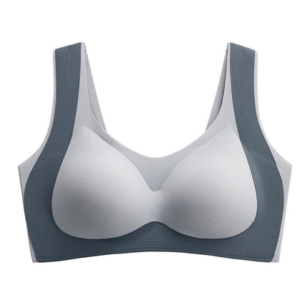 Seamless Vest-Style Adjustable Bra for Women with Small Busts, Gathers and Supports Side Breasts, Prevents Sagging, Sports Bra with a Light Luxury Style