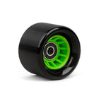 6242 black and green wire wheel 90a (including bearings) 1 piece