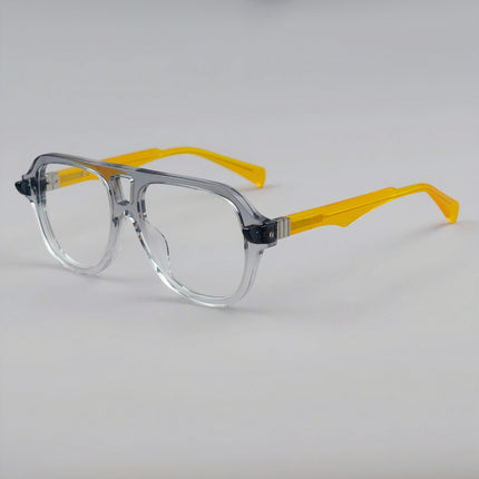Big frame hot selling glasses plate frame fashion retro big face anti-blue light glasses frame fashion flat glasses frame