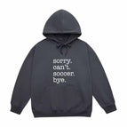 hooded # Straight english-dark gray / S
