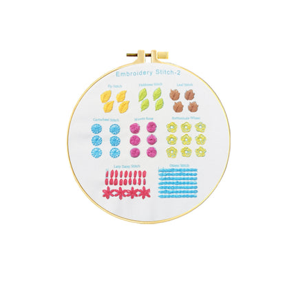 Mona Lisa Royal Embroidery Cross Stitch Techniques Collection: Simple and Easy-To-Learn Embroidery Methods, Complete with Four Types of Embroidery Techniques