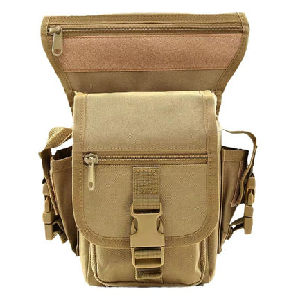 Cycling Outdoor Equipment Bag Luya Fishing Leg Bag Tactical Storage Security Adventure Rescue Waist Bag Multi-Layer Equipment Bag