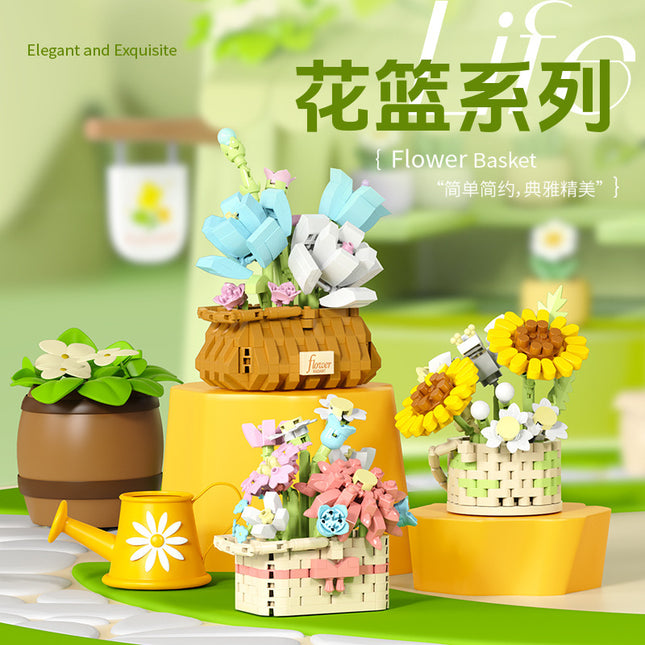 Building Blocks Compatible with Assembling Small Boxed Children's Educational Toys, Building Blocks with Small Particles and Micro Particles, Wholesale