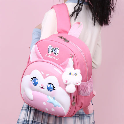 Foreign Trade Children's Schoolbag Kindergarten Middle and Small Class Schoolbag 3-6 Years Old Boys and Girls Cartoon Backpack Preschool Backpack