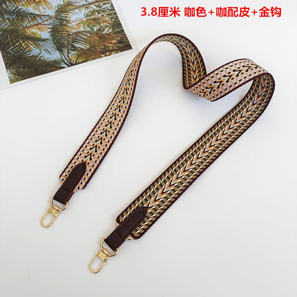 Canvas Bag Strap Accessories Crossbody Bag Strap Accessories Strap Crossbody Wide Extended Backpack Strap Pu Leather Woven Replacement Strap