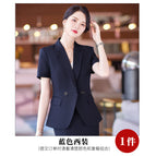 One-piece blue suit / S