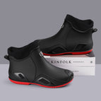 Black and red fixed velvet / 40
