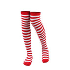 Pj-24-r (red and white striped socks) / M
