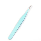 Blue Straight Tweezers