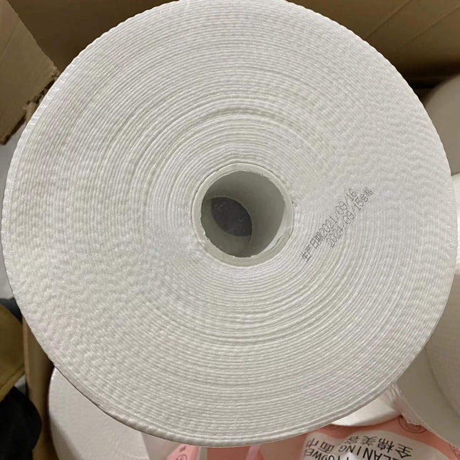 Disposable Facial Cleansing Towel Beauty Salon Large Roll Facial Cleansing Towel Dust Bag 600g Soft Towel Roll Drop Shipping
